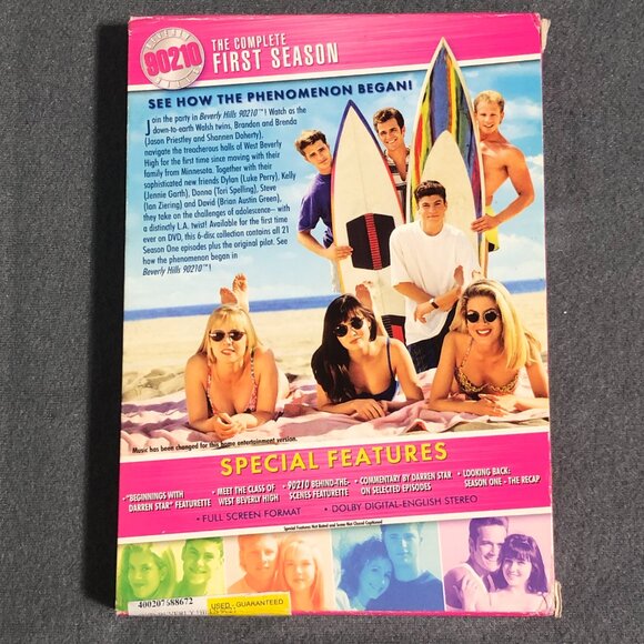 Beverly Hills, 90210: The Complete 1st Season 1 (DVD, 1990) - Picture 2 of 15